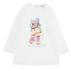 Maxi T-shirt i bomuldsjersey