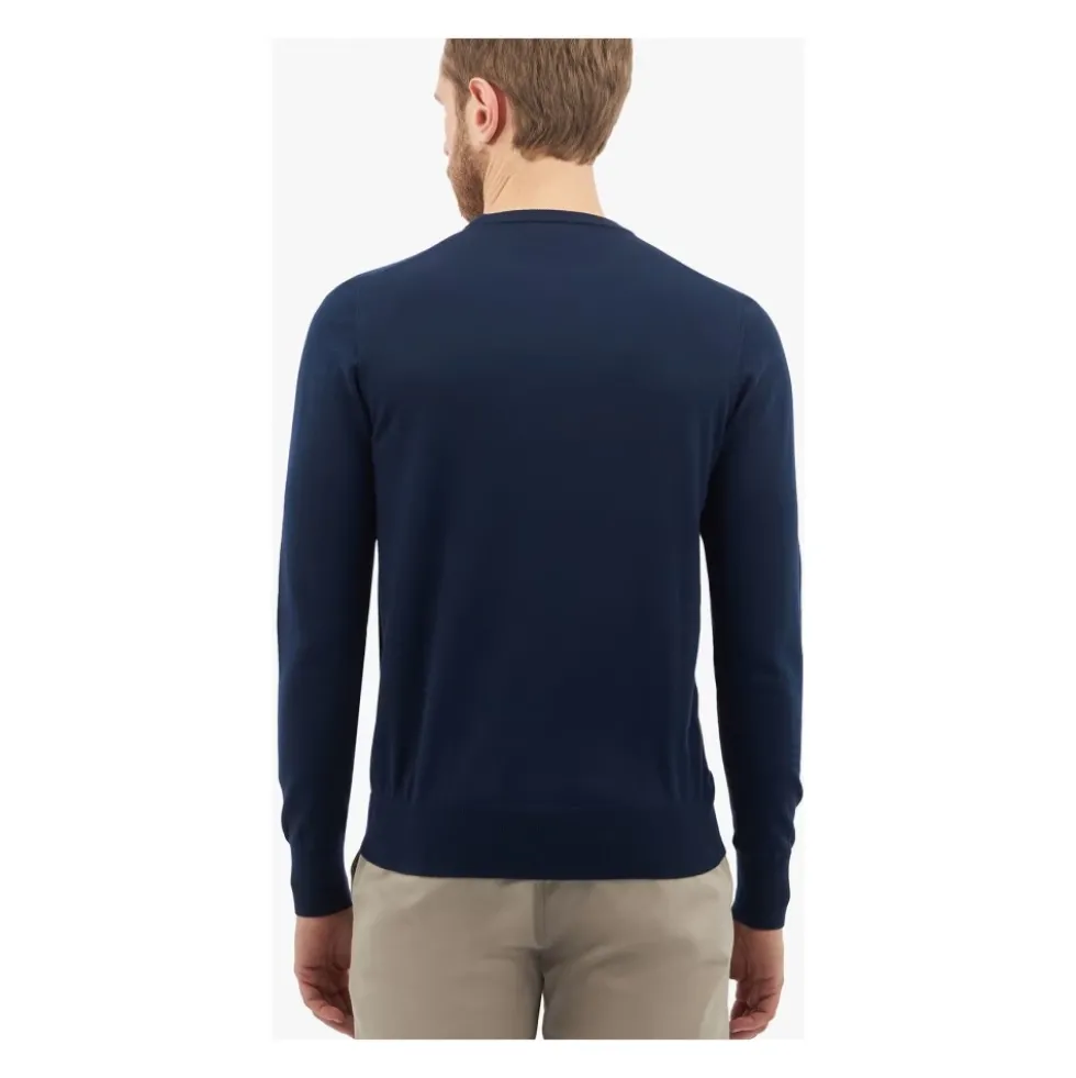 Merino Uld Crew-Neck Sweater