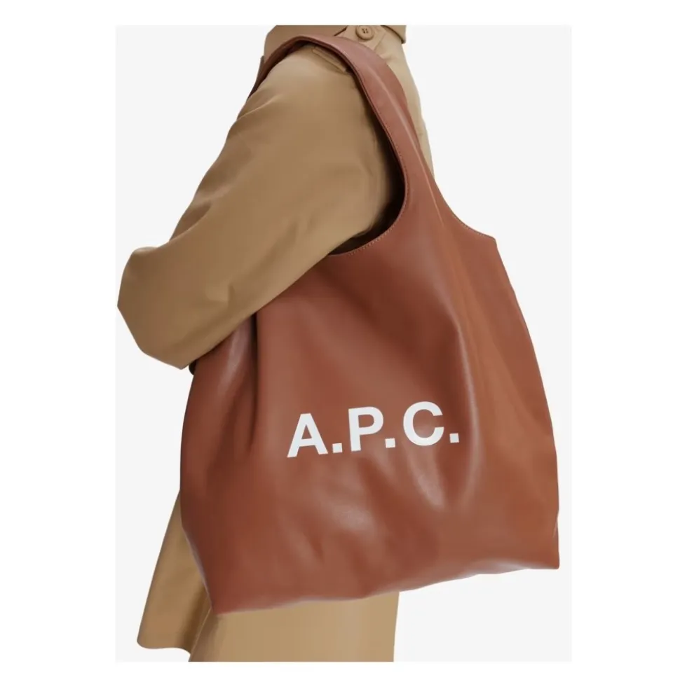 Ninon Logo Print Tote Bag