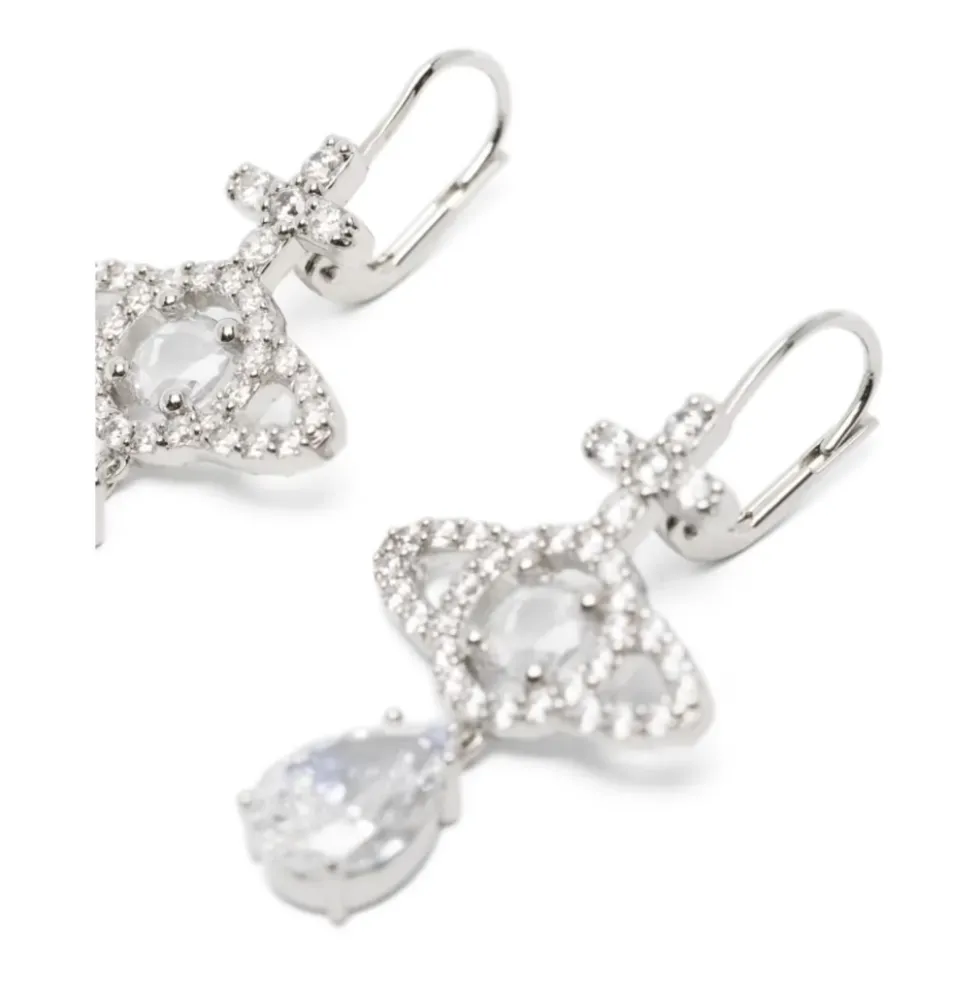 Olympia CZ Drop Earrings