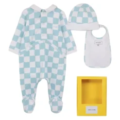 Onesie Sæt med Hagesmæk og Hat