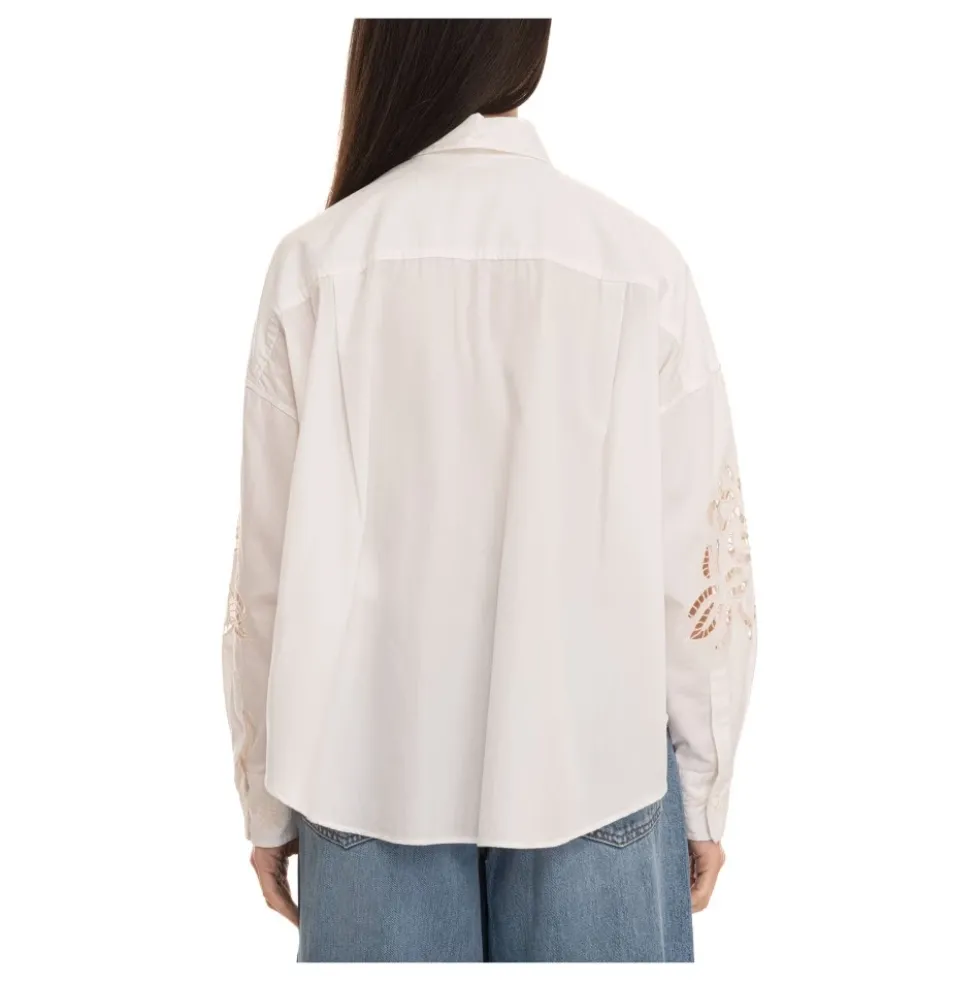 Over-size bluse