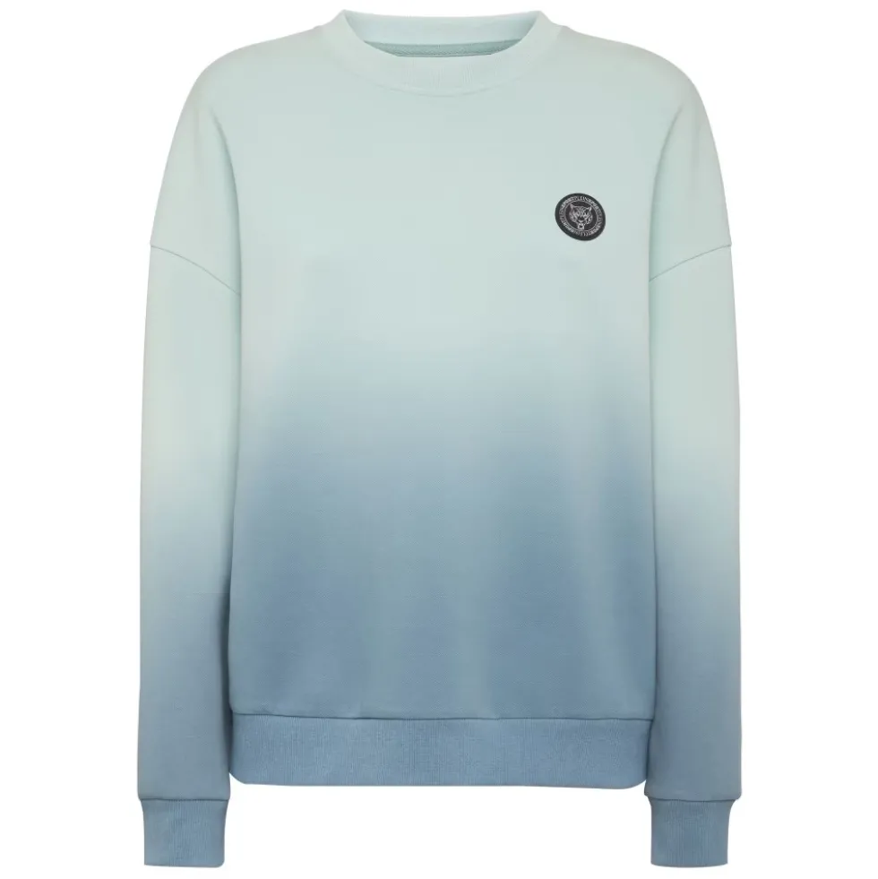 Oversize Hættetrøje Sweatshirt Degrade