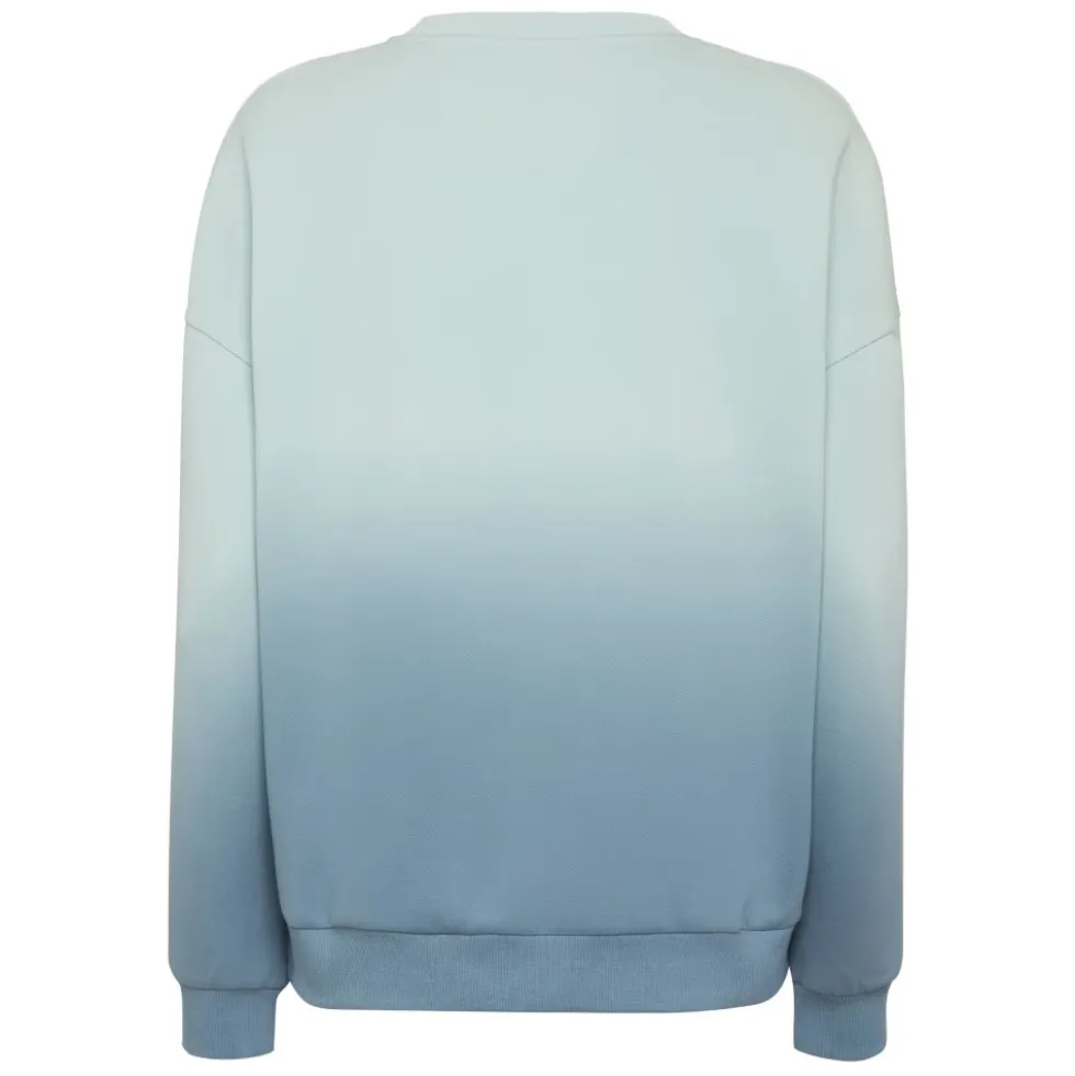 Oversize Hættetrøje Sweatshirt Degrade