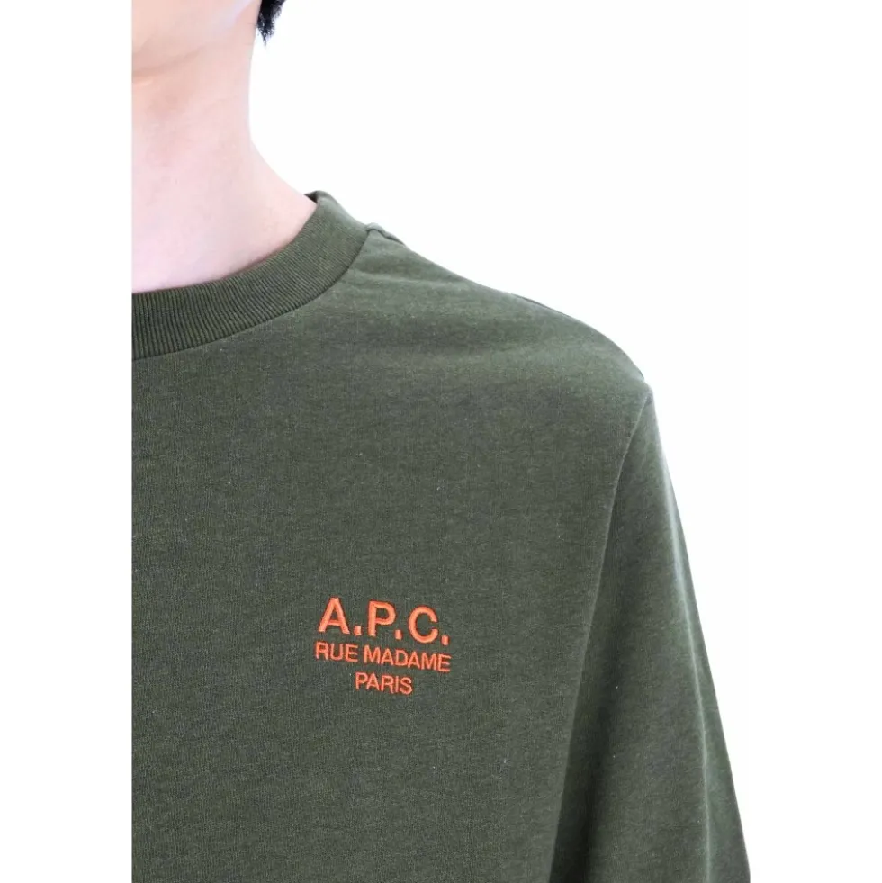 Parisisk Stil Bomulds Sweatshirt