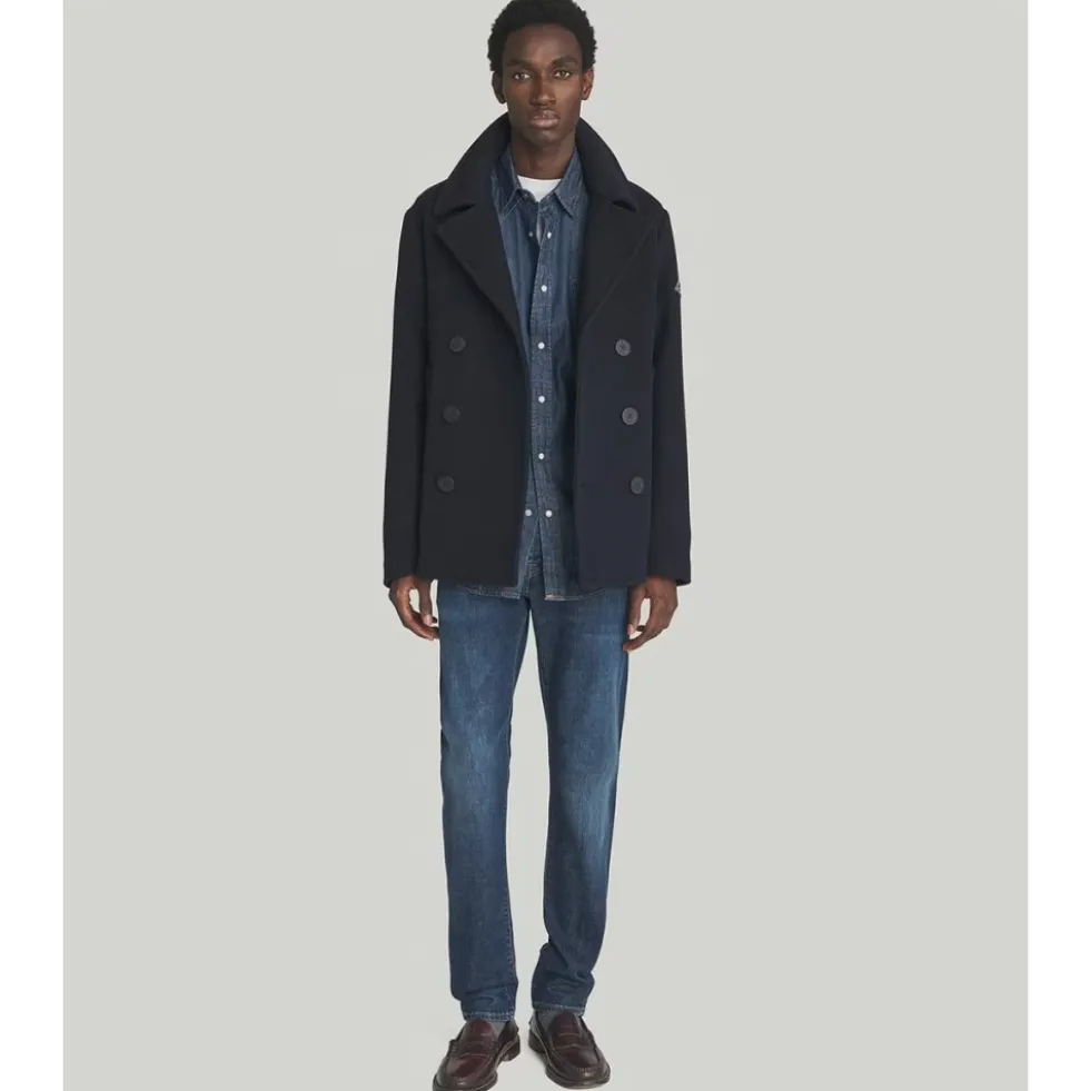 Peacoat Melton