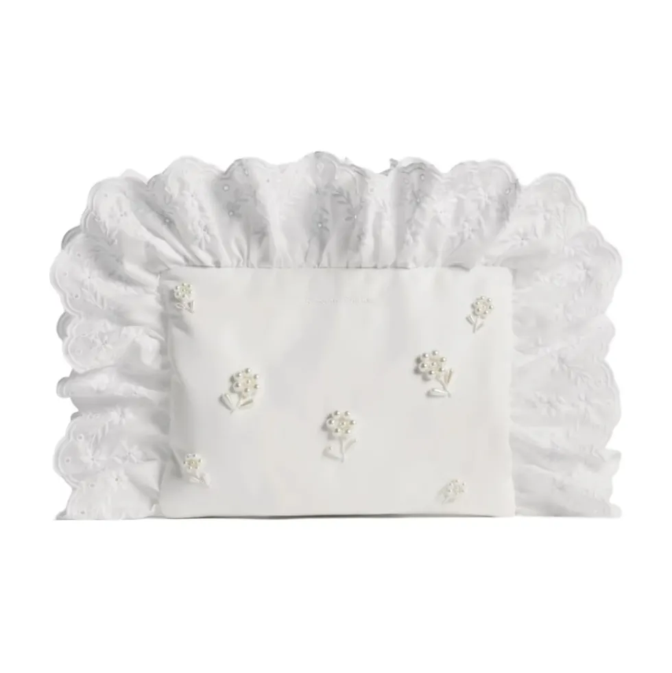 Perlebesat Rynket Clutch