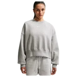 Phoenix Fleece Oversized Crew-Neck Sweatshirt