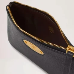 Plaque Small Zip Coin Pouch