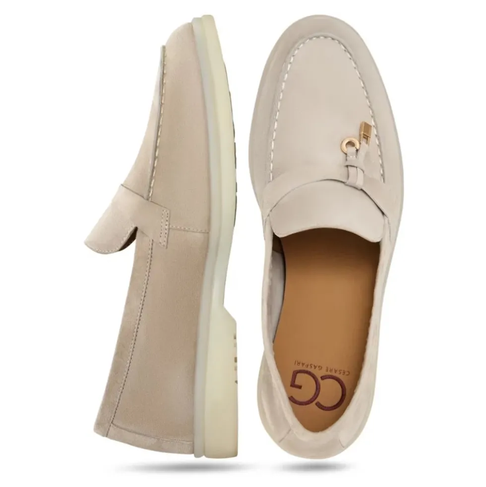 Platform Moccasins Aurora - Ivory