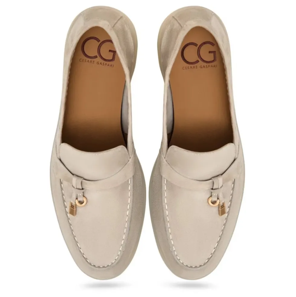 Platform Moccasins Aurora - Ivory