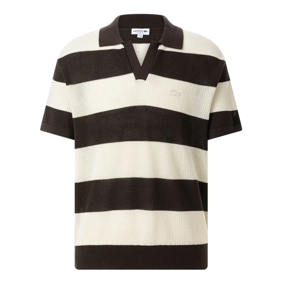 Polo Shirt med V-udskæring