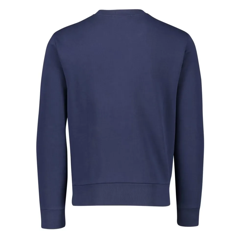 Polo sweater mørkeblå