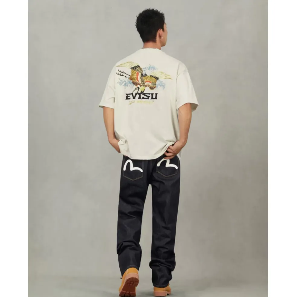 Printed Pocket Jeans