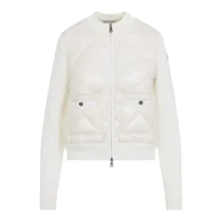 Quiltet strik cardigan