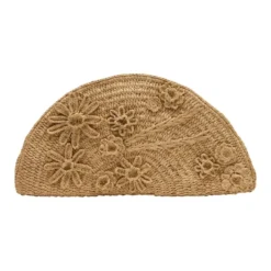 Raffia Clutch Taske