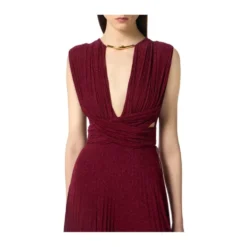 Red Carpet Lurex Jersey Kjole