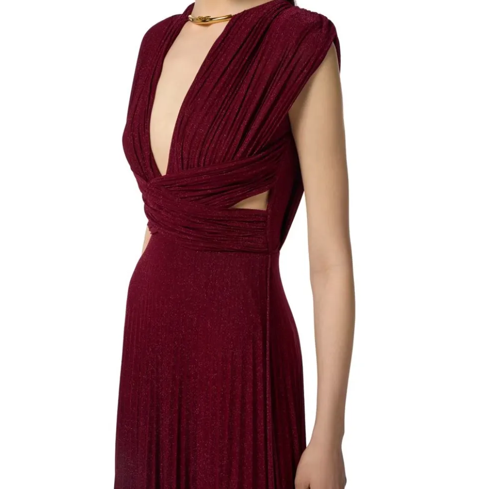 Red Carpet Lurex Jersey Kjole
