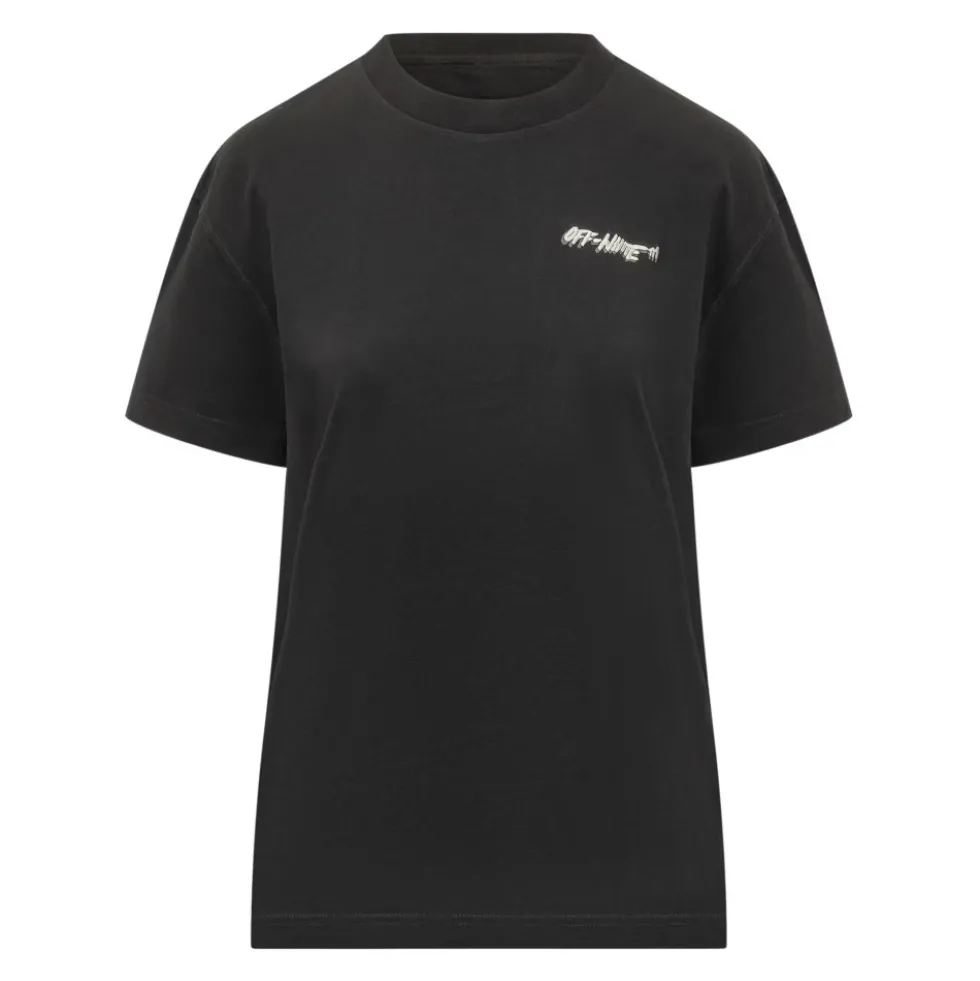 Relaxed T-shirt med korte ærmer