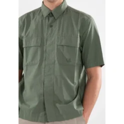 Ripstop Boxy Short Sleeve Shirt