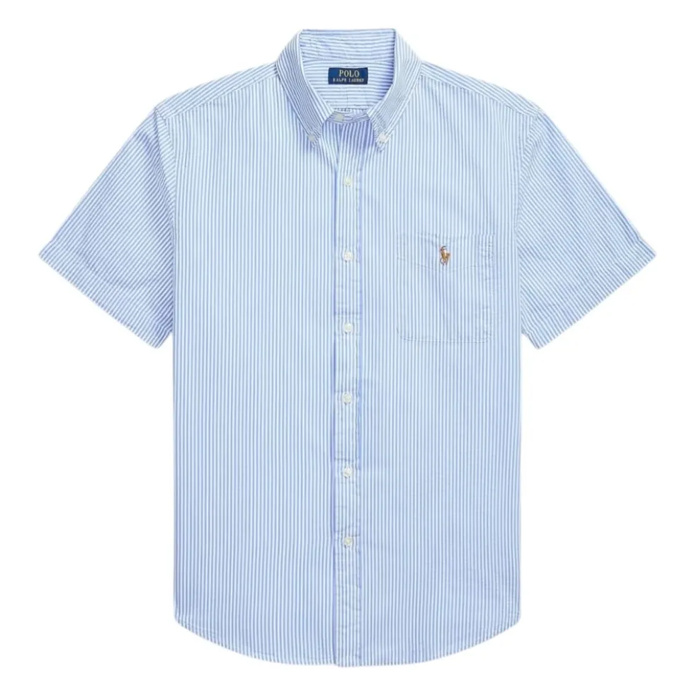 RL Prepster Custom Fit Seersucker Shirt