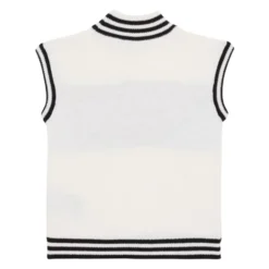 Ærmeløs strikket Paris jumper