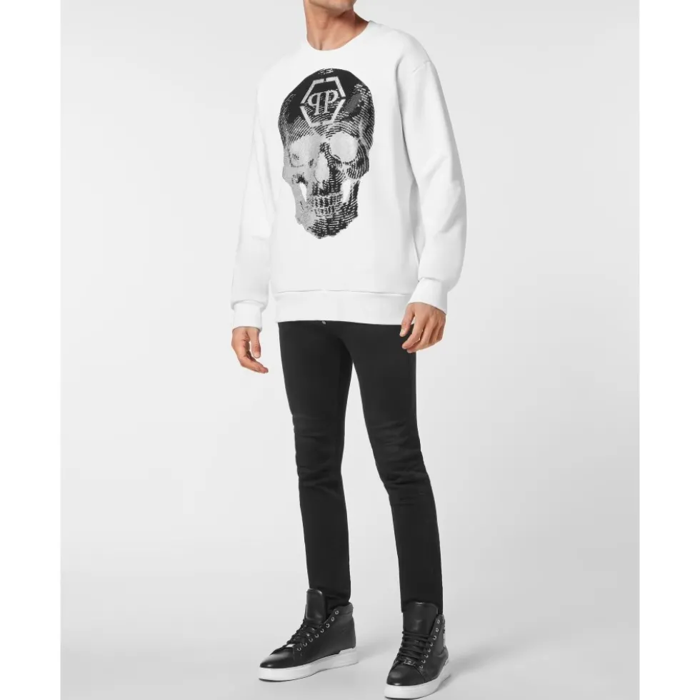 Roundneck Skull Sweatshirt