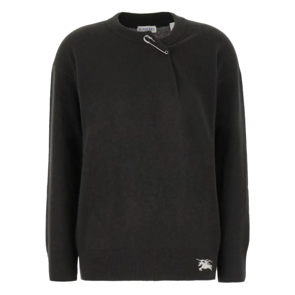 Rundhalset Cashmere Sweater