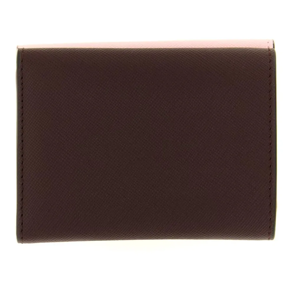 Saffiano Leather Trifold Wallet