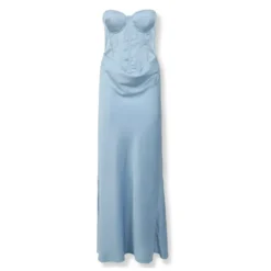 Satin Corset Maxi Kjole