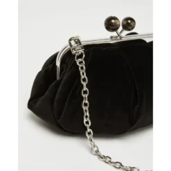 Satin Fringe Mini Bag