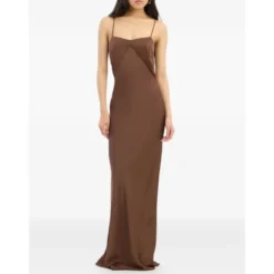 Satin Maxi Slip Dress