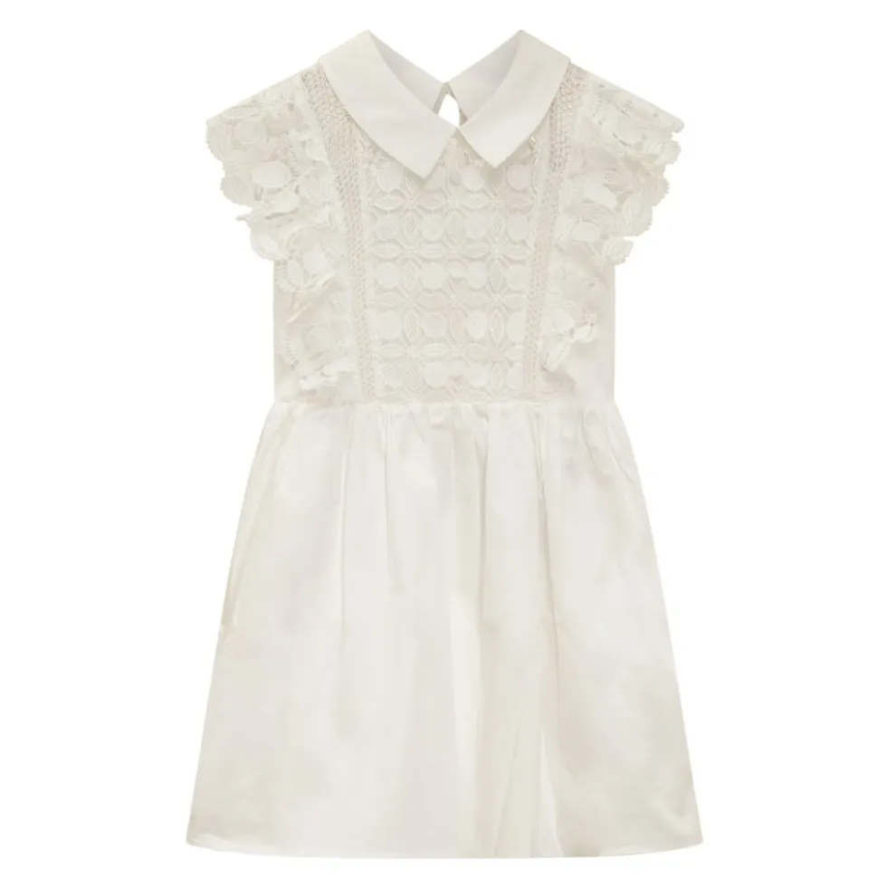 Shirt Collar Short Sleeve Dress