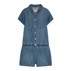 Short Denim Overall