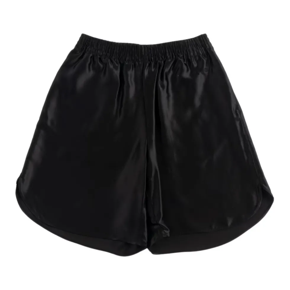 Shorts med broderet logo