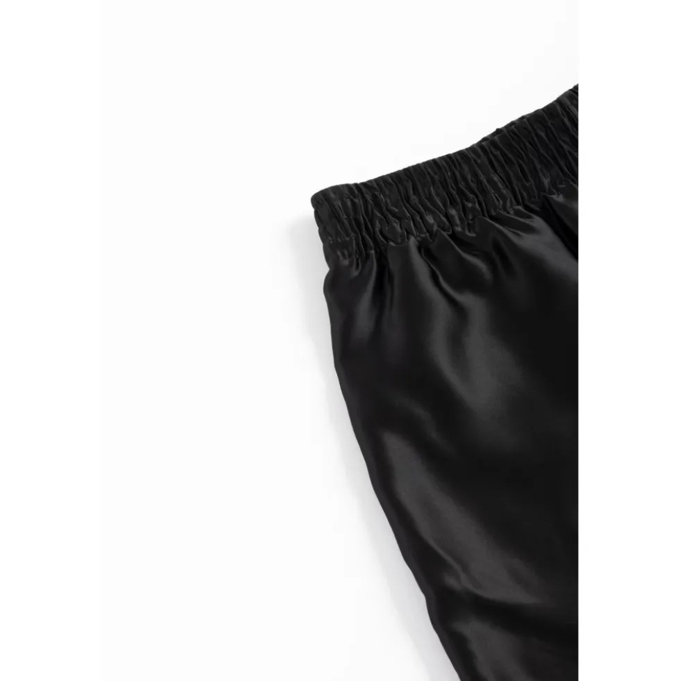 Shorts med broderet logo