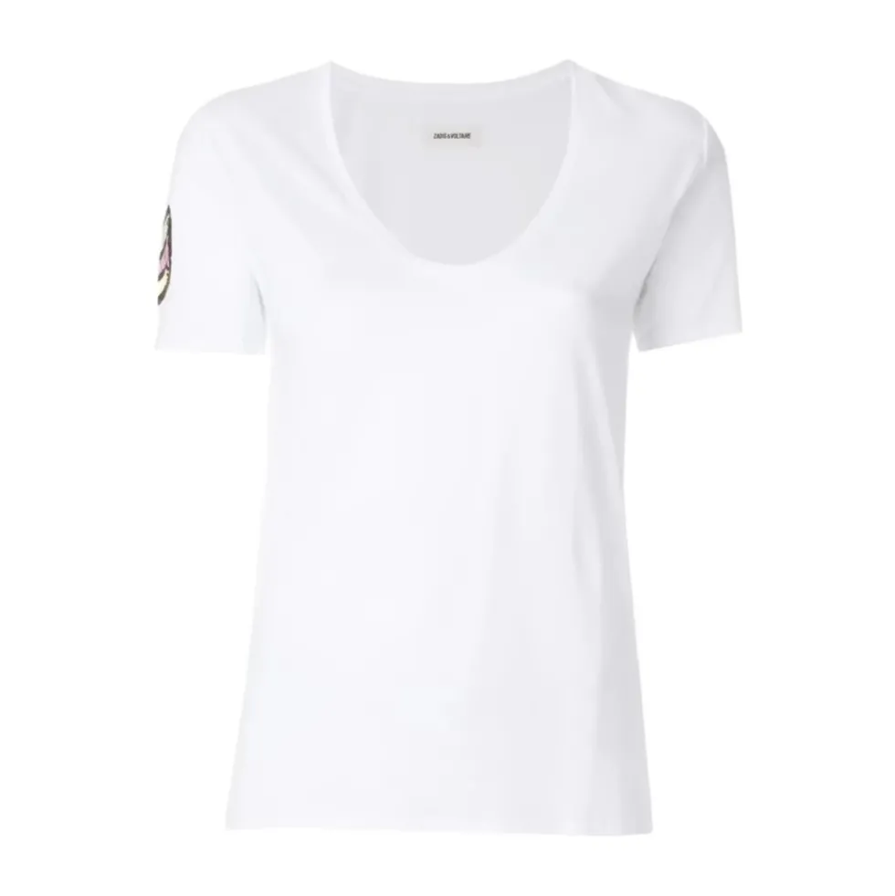 Side Patched T-Shirt