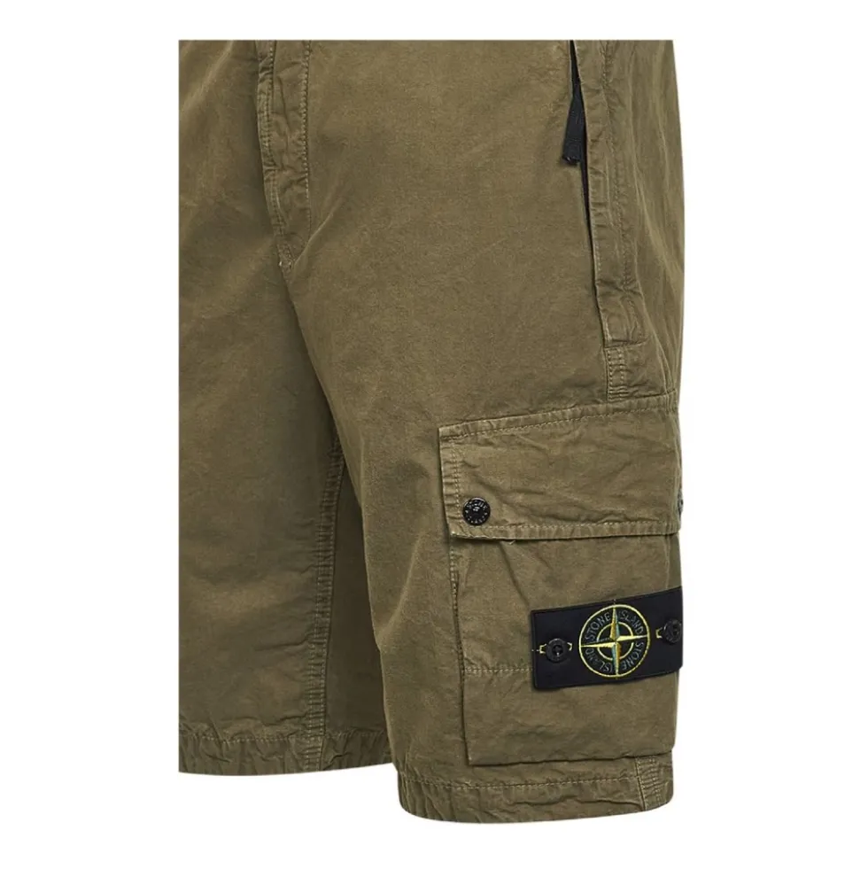 Slim-fit Cargo Bermuda Shorts
