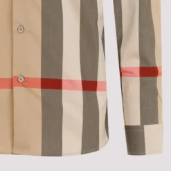 Slim Fit Check Cotton Shirt