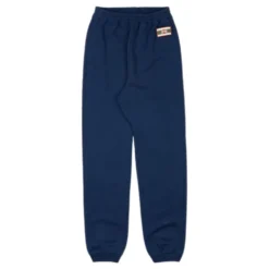 Slip-on bukser med logo broderi