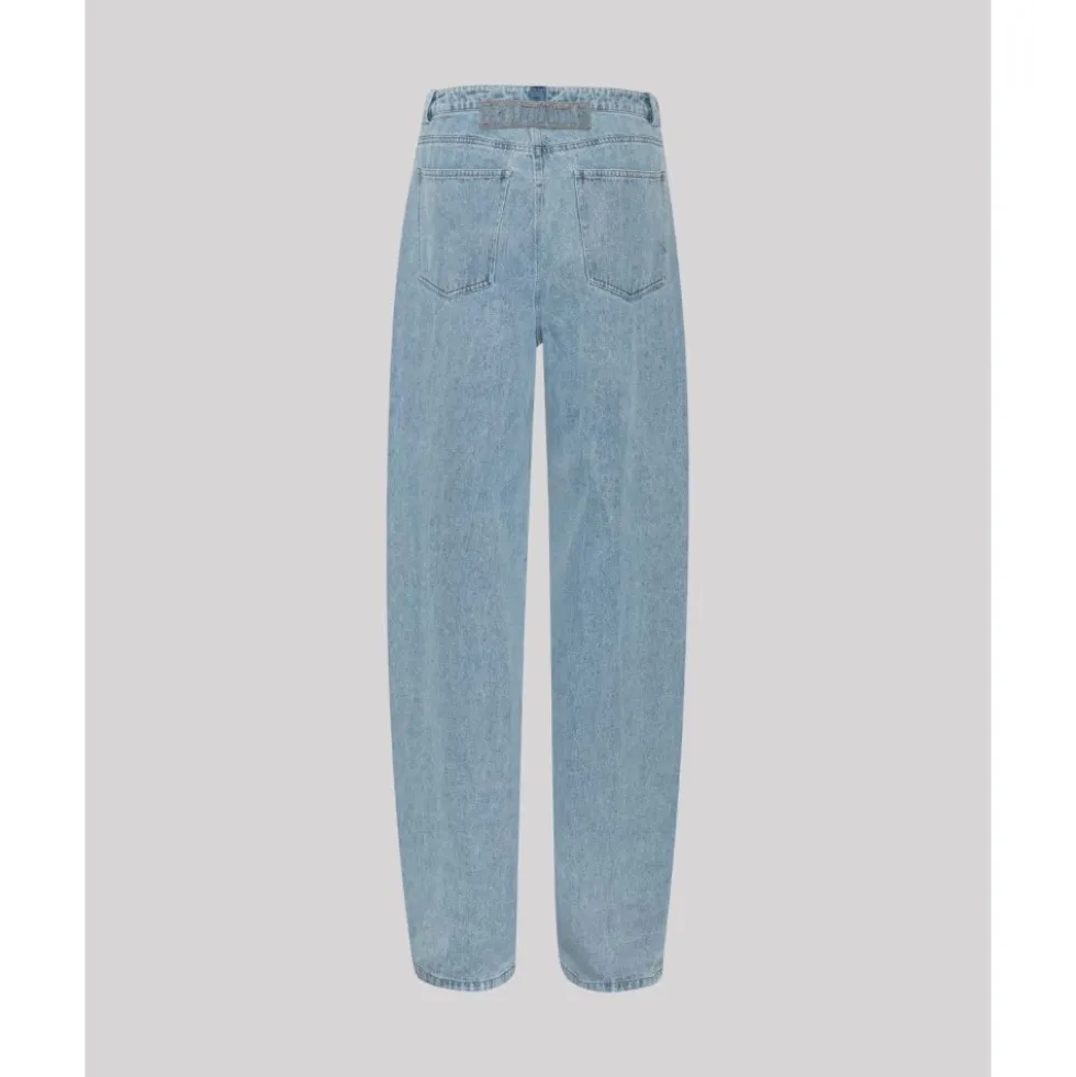 Snøret Ben Denim Bukser