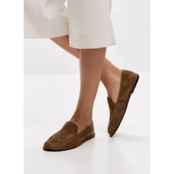 Soft Step Suede Loafers