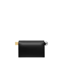 Sort Lam Crossbody Taske