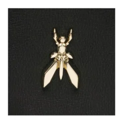 Sort Læder Rygsæk med Dobbelt Lynlåslomme