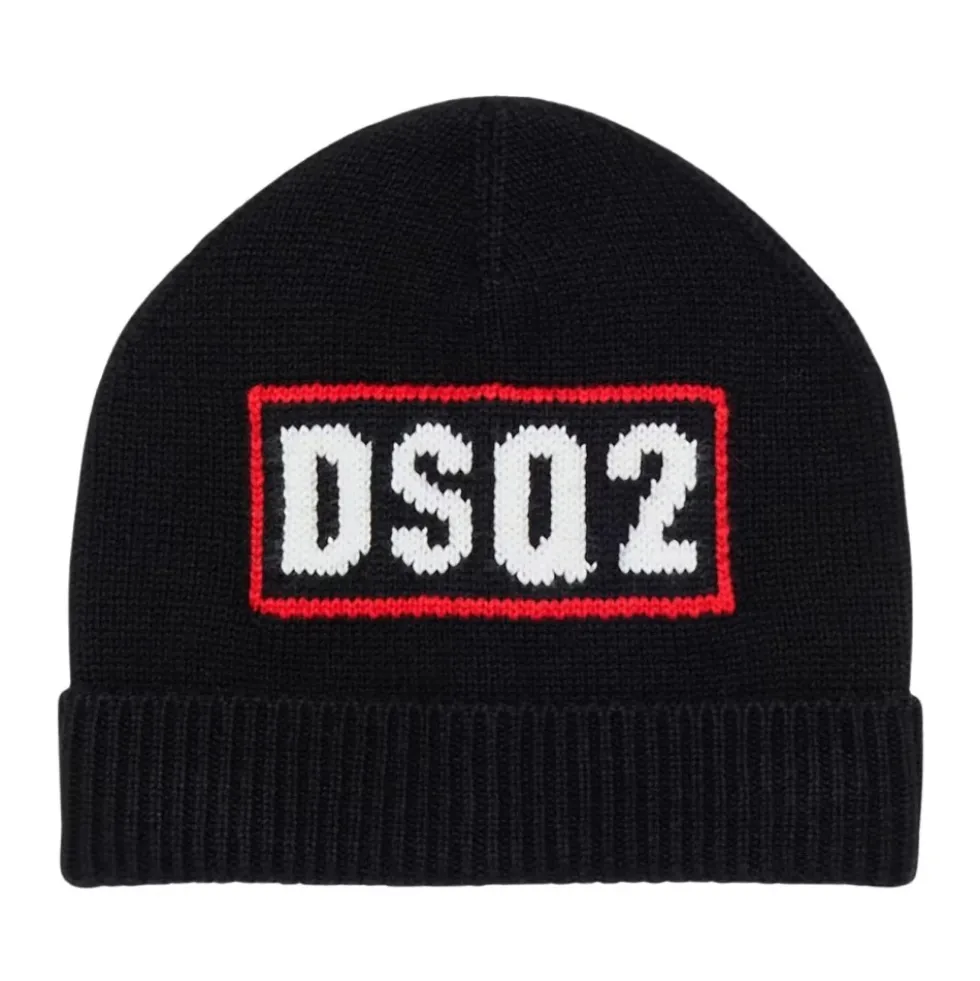 Sort uldberet unisex