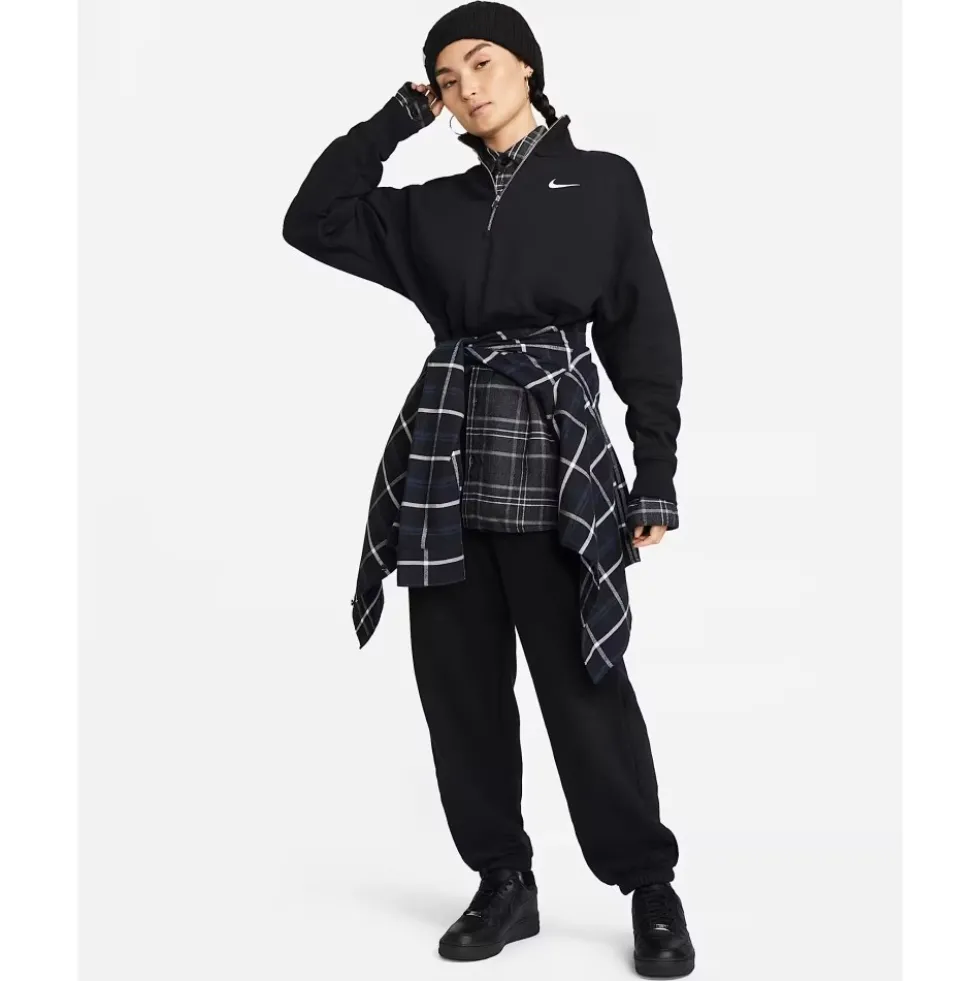 Sportswear Phoenix Fleece 1/4-Zip Cropped Sweatshirt