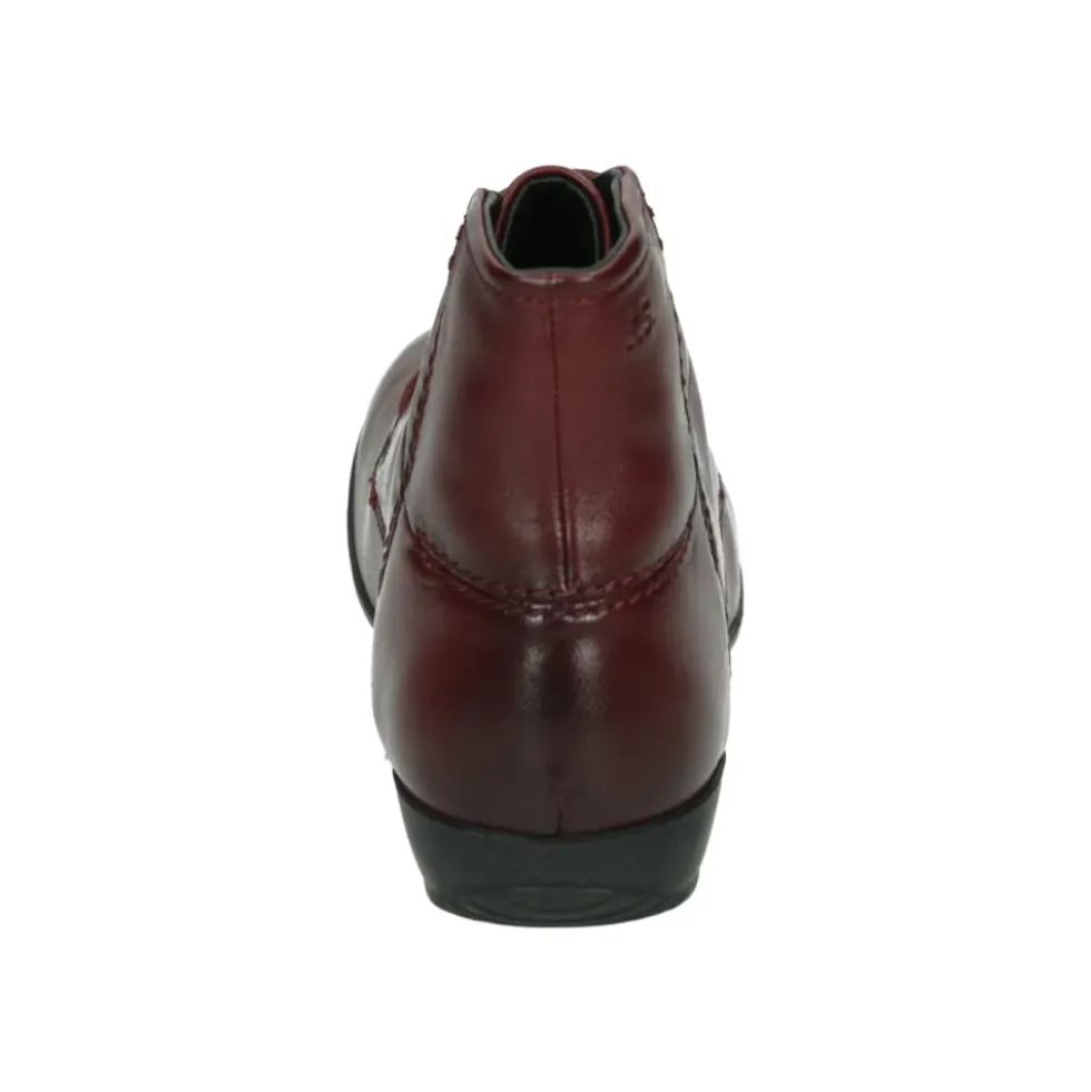 Sporty Mid Model Bordeaux Lædersko