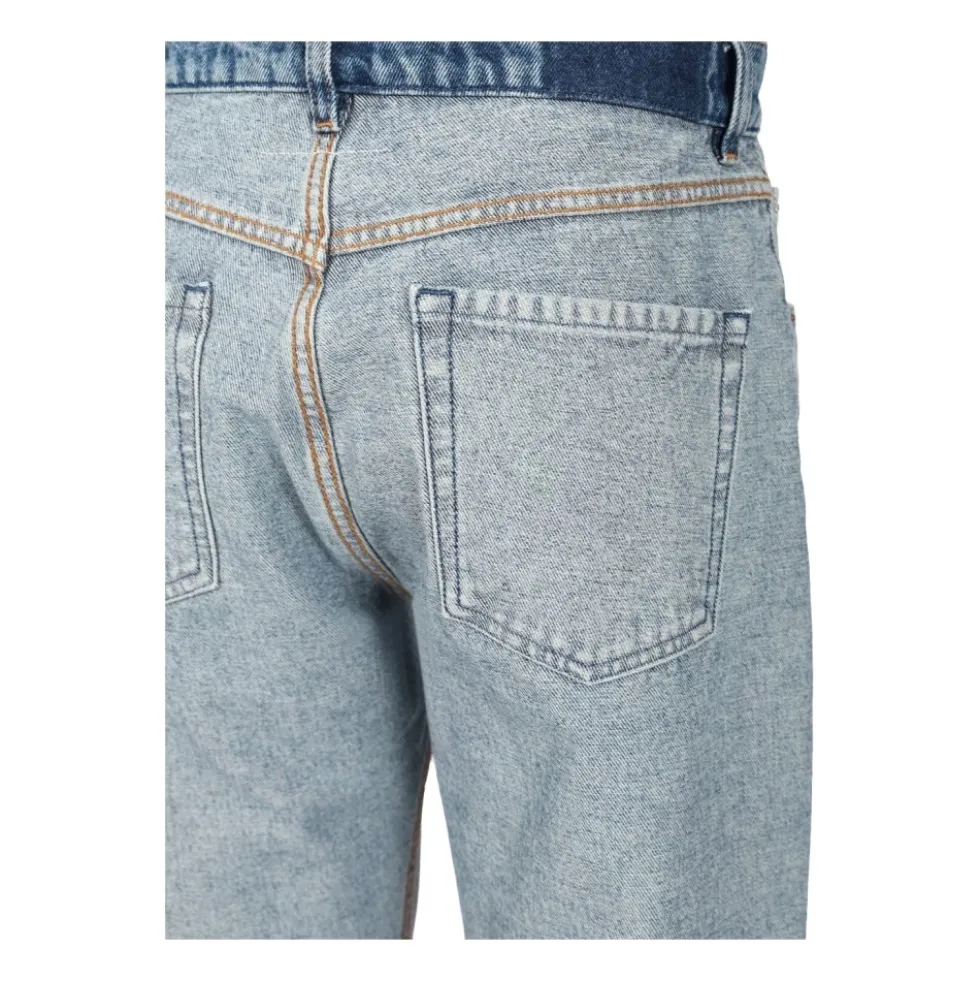 Straight-leg Jeans