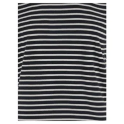 Stribet bomulds T-shirt