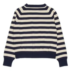 Stribet Jacquard Sweater